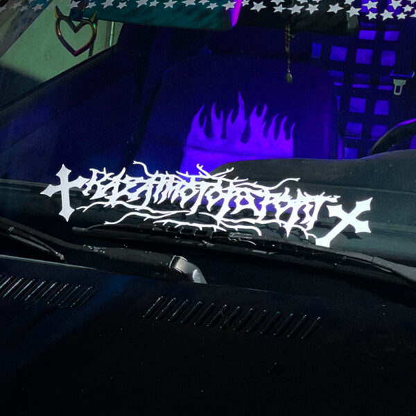 "AGRESSIVE" KazaiMotorsport - Szélvédő matrica