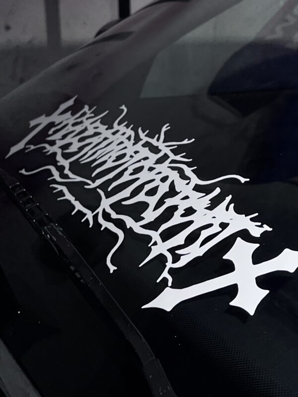"AGRESSIVE" KazaiMotorsport - Szélvédő matrica - Image 2